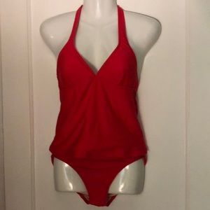 Cute tankini swim suit, like new size 6.